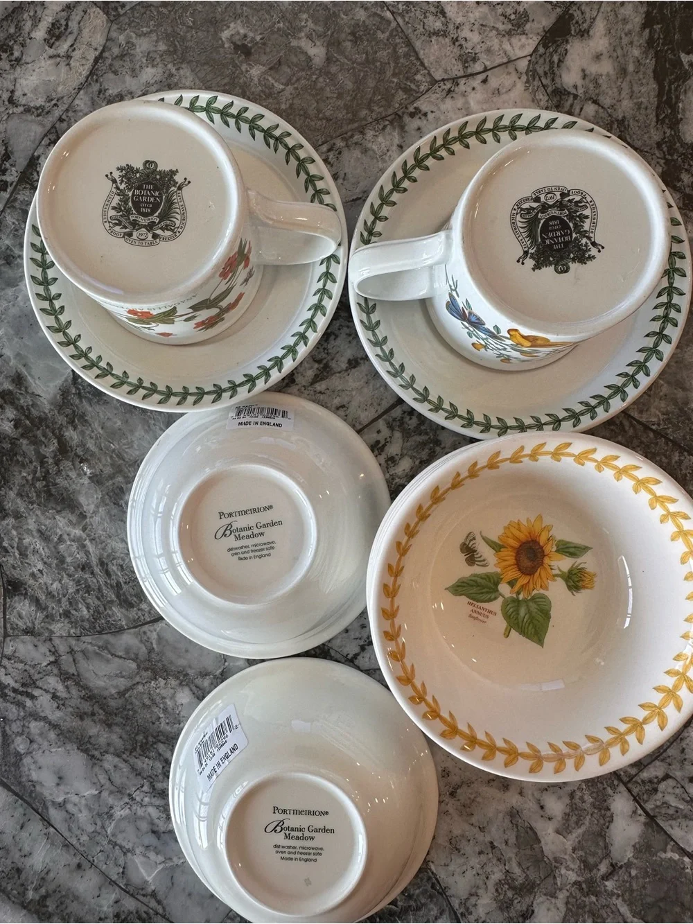 Portmeirion Botanic Garden Meadow Assorted Mini Bowls